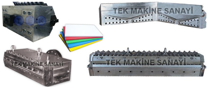 Plastik levha çekme makinesi kafası